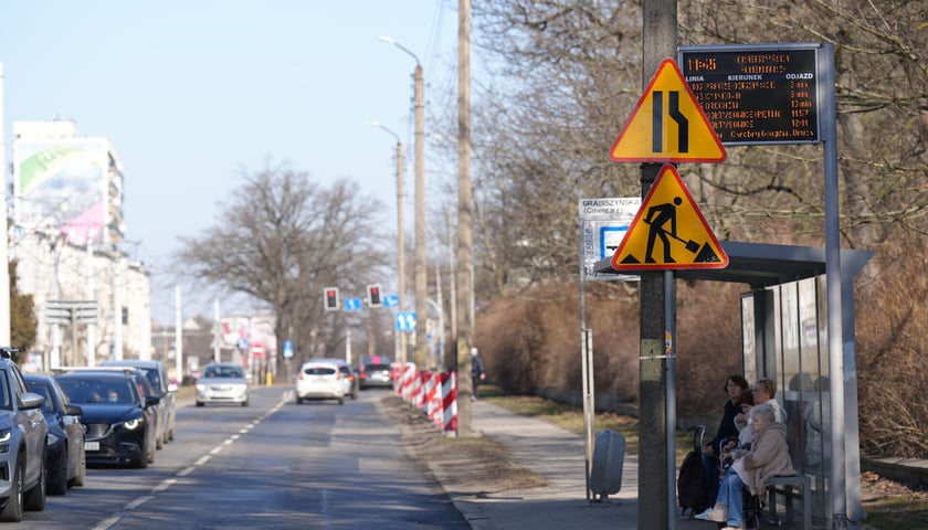 Ulica Grabiszyńska w przeddzień remontu