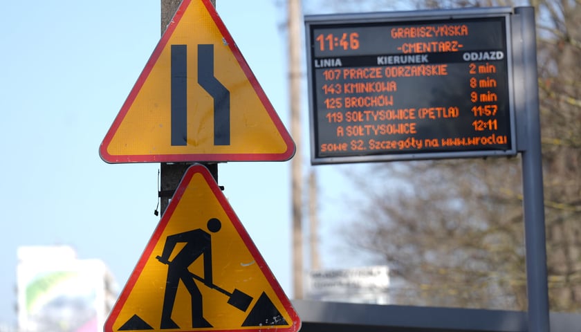 Ulica Grabiszyńska w przeddzień remontu