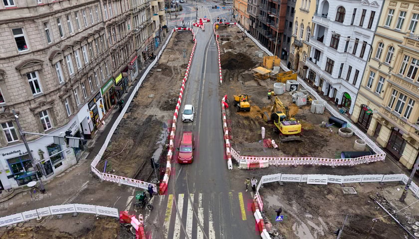 Przebudowa węzła przesiadkowego Drobnera-Dubois - luty 2026 rok