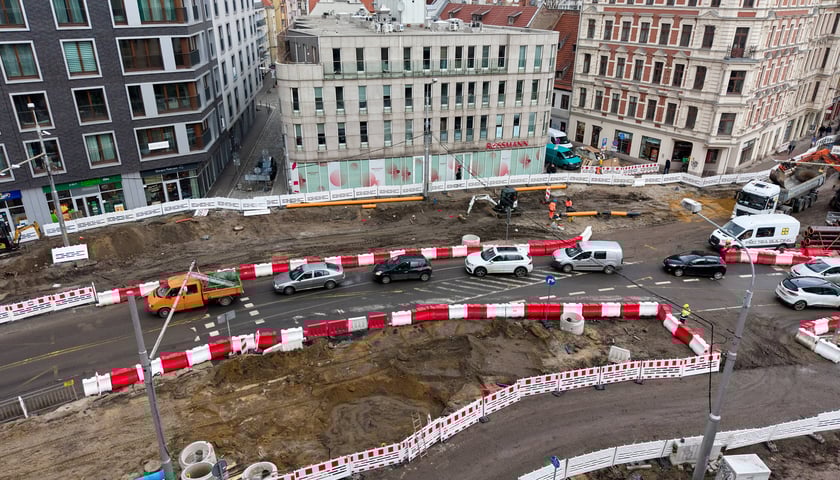 Przebudowa węzła przesiadkowego Drobnera-Dubois - luty 2026 rok