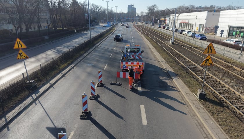 Ulica Powstańców Śląskich między Orlą a Krzycką gotowa do rozpoczęcia remontu