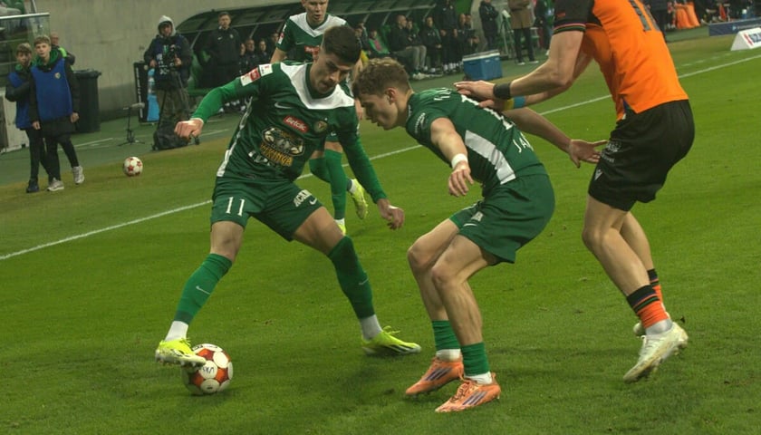 Mecz Śląsk Wrocław - Chrobry Głog&oacute;w. Wrocław, Tarczyński Arena, 28.02.2026