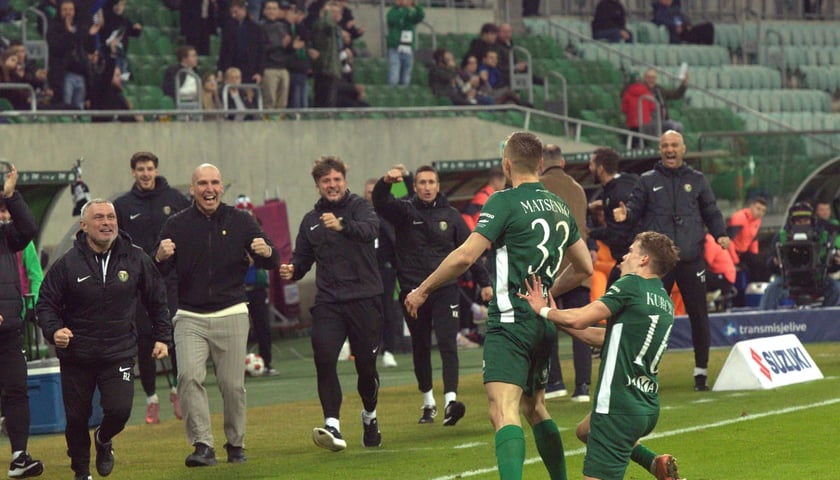 Mecz Śląsk Wrocław - Chrobry Głog&oacute;w. Wrocław, Tarczyński Arena, 28.02.2026