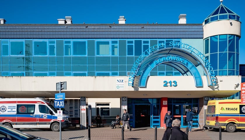 Konferencja prasowa przed USK przy Borowskiej - 2 marca 2026