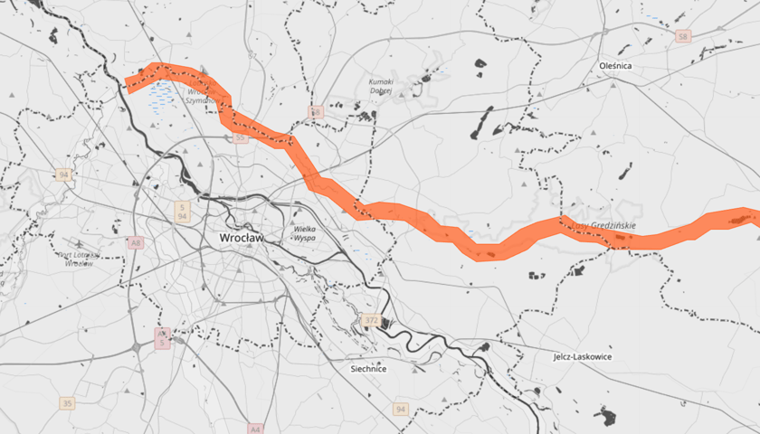 <p>Przekroczenie stan&oacute;w ostrzegawczych na Widawie</p>