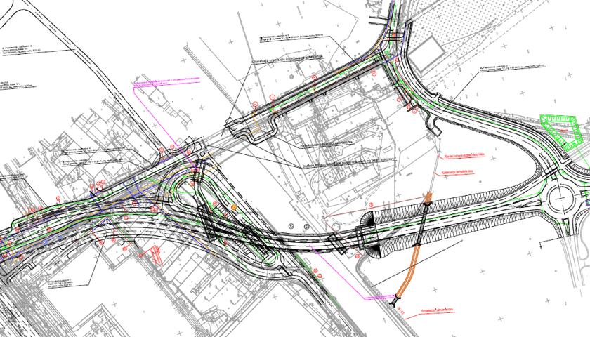 Likwidacja przejazdu kolejowego na skrzyżowaniu linii kolejowej nr 143 z aleją Poprzeczną we Wrocławiu poprzez budowę skrzyżowania dwupoziomowego (przy współudziale PKP PLK S.A.)