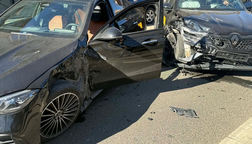 Stłuczka na Podwalu 3 marca 2026