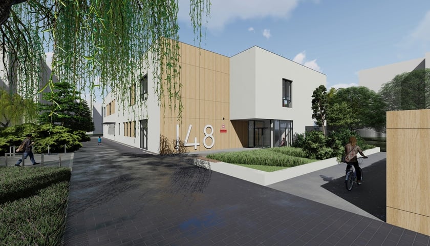 Wizualizacja przedszkola przy ul. Rogowskiej