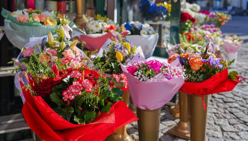 Bukiety z Placu Solnego