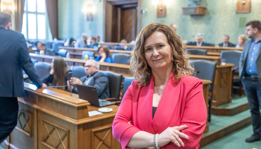 <p>Agnieszka Rybczak, przewodnicząca Rady Miejskiej Wrocławia. Zdjęcie archiwalne z 2024 roku.</p>