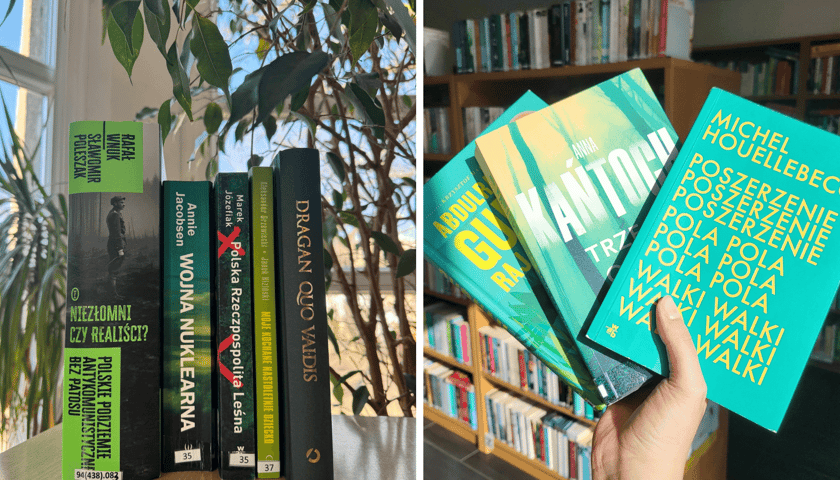 Akcja „Idzie wiosna: książki z zieloną okładką” w miejskich bibliotekach we Wrocławiu