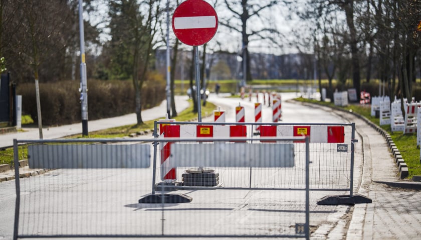 Remont ulicy Łużyckiej - tymczasowa organizacja ruchu. Wrocław, 14.03.2026