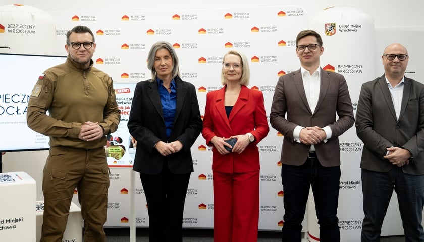 Konferencja dotycząca szkoleń w ramach programu Bezpieczny Wrocław