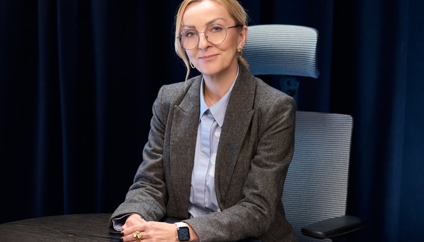 Paulina Tyniec-Piszcz, wicedyrektor Departamentu Infrastruktury i Transportu w Urzędzie Miejskim Wrocławia w studiu wroclaw.pl