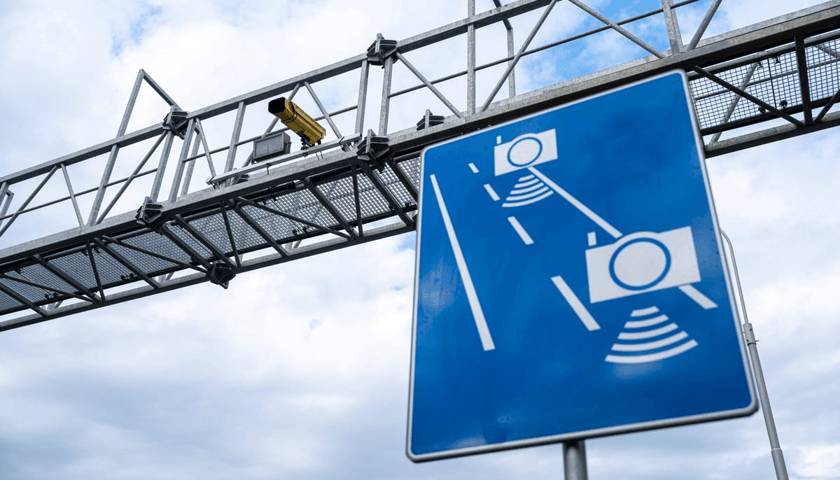 Odcinkowy pomiar prędkości, zdjęcie ilustracyjne