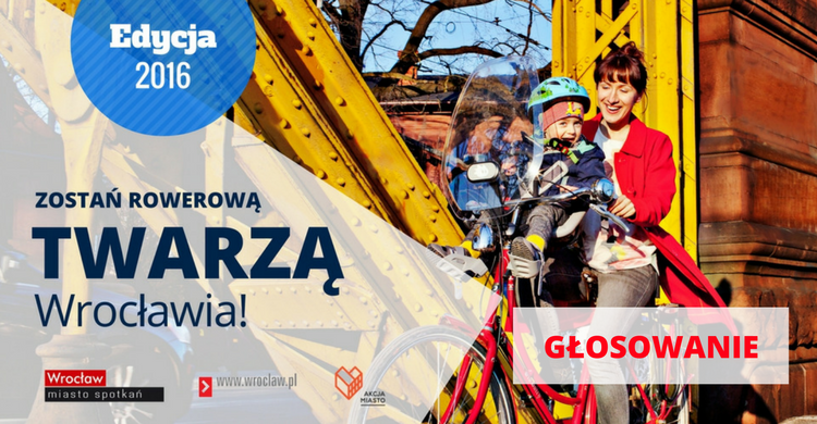 Zagłosuj na Rowerową Twarz Wrocławia