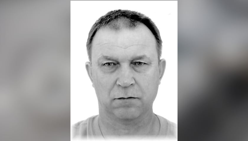 Portret zaginionego Andrzeja Jankowskiego 