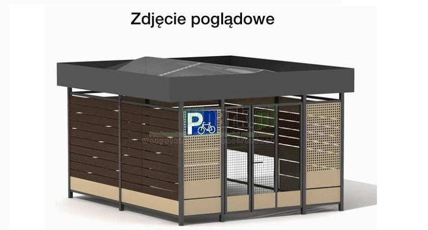 Nowe wiaty dla rowerów