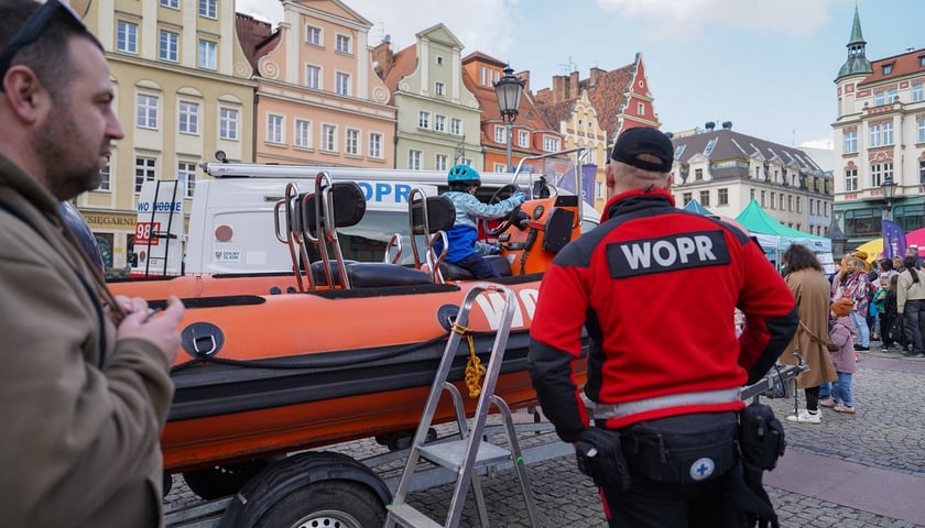 Piknik Hydropolis i MPWiK na placu Solnym we Wrocławiu z okazji Światowego Dnia Wody