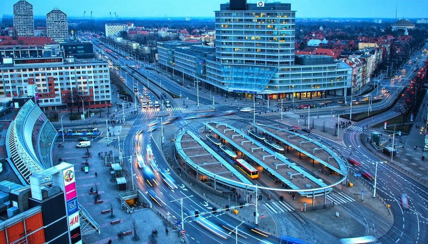 Rondo Regana we Wrocławiu