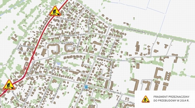 Duża ulica na Zakrzowie do przebudowy