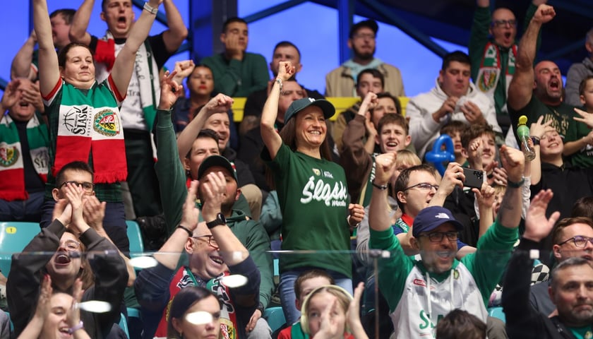 Kibice podczas meczu