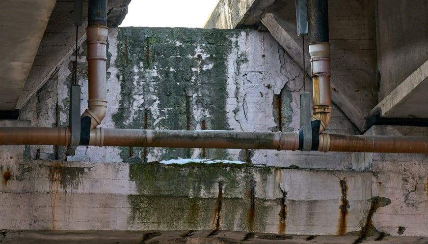 Estakada na Alei Sobieskiego - zdjęcie ze stycznia tego roku