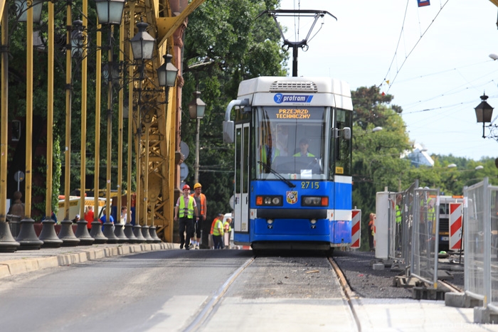 Tramwaje pojechały ul. Skłodowskiej-Curie [ZDJĘCIA, WIDEO]