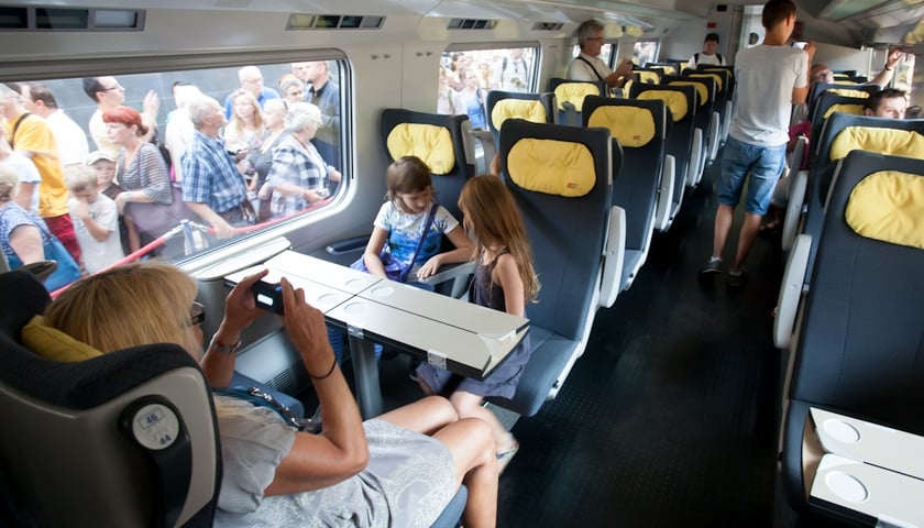 Pendolino z Wrocławia do Warszawy