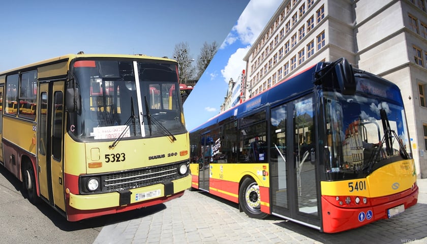 MPK Wrocław: solarisy zastąpią stare jelcze i ikarusy [ZDJĘCIA, WIDEO]