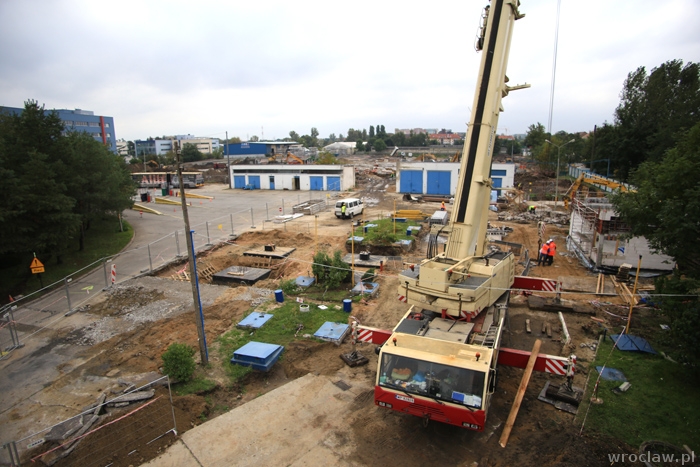 Trwa rozbudowa zajezdni MPK [ZDJĘCIA, WIDEO]