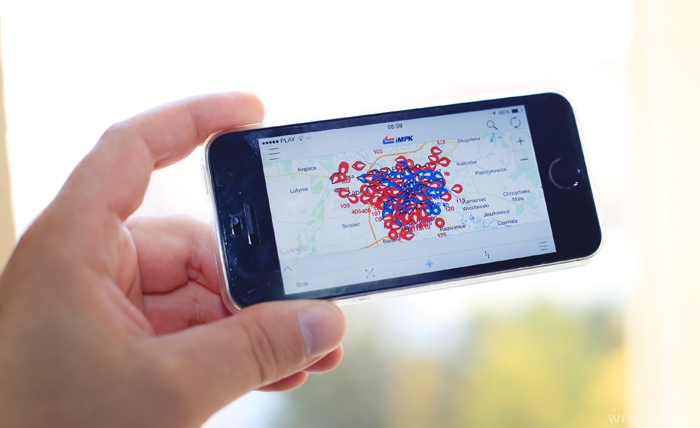 Gdzie jest autobus i tramwaj MPK Wrocław – aplikacja na iPhone