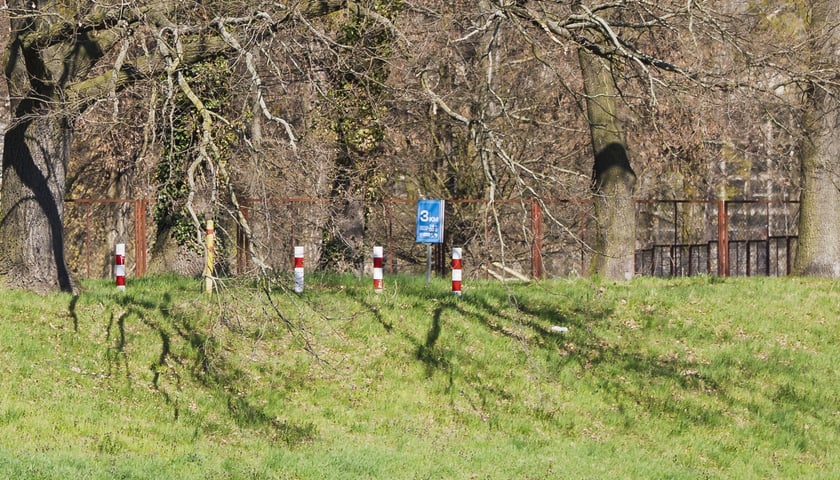 Trasa biegowa wzdłuż Kanału Żeglugowego i Powodziowego między Mostami Chrobrego a Jagiellońskimi