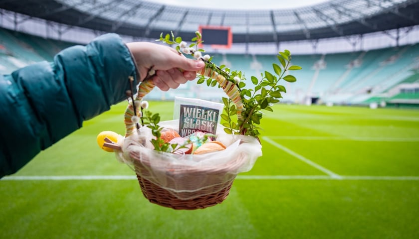 Święcenie pokarmów na Tarczyński Arena Wrocław