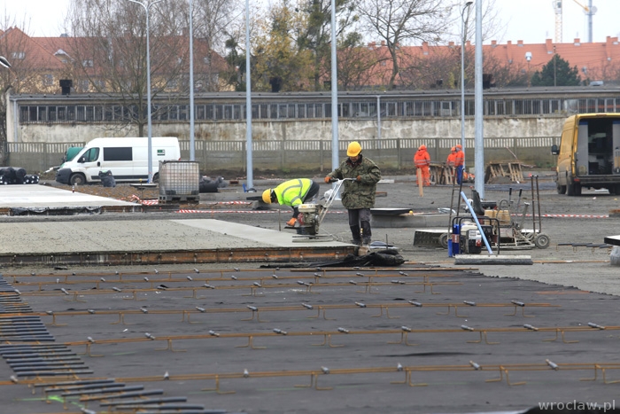 Nowa hala zajezdni MPK nabiera kształtów [ZDJĘCIA]