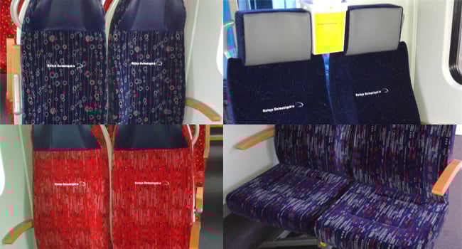 Oceń fotele w pociągach KD