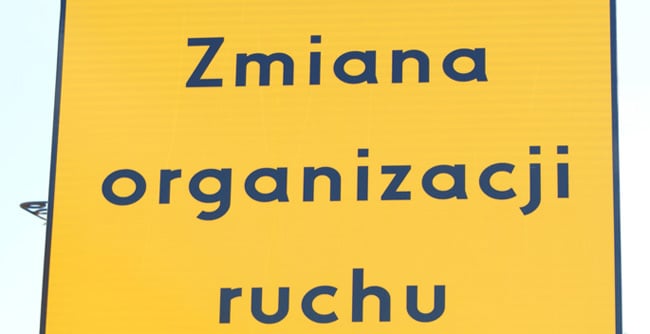 Zmiany w ruchu drogowym na najbliższy tydzień