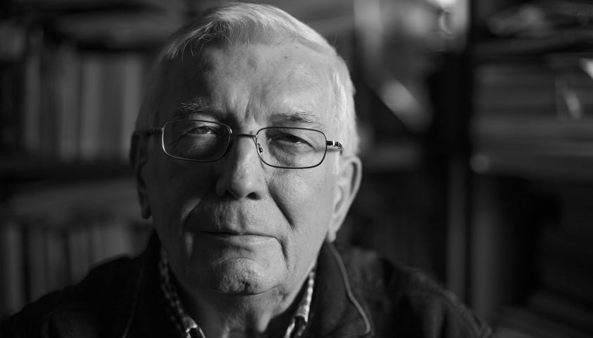 Prof. Marian Ursel, wykładowca Uniwersytetu Wrocławskiego