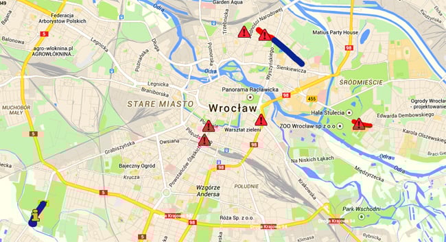 Inwestycje torowe 2015 [LISTA PRAC]