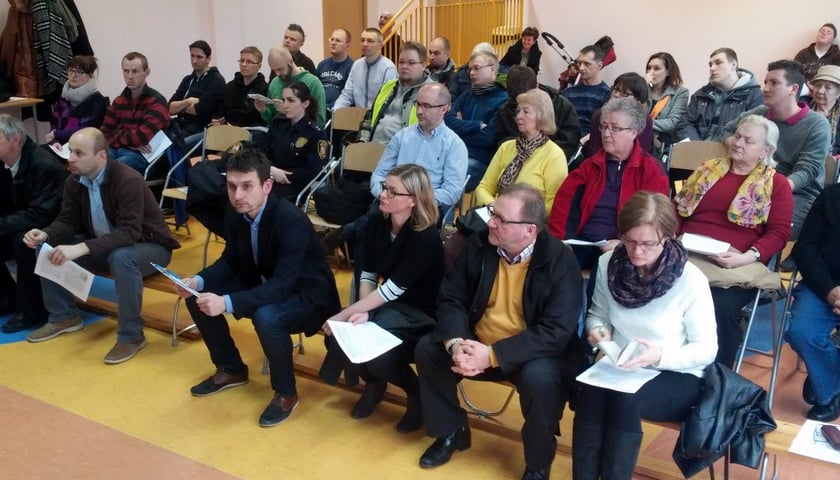 Mieszkańcy Muchobrou Wielkiego rozmawiali o komunikacji