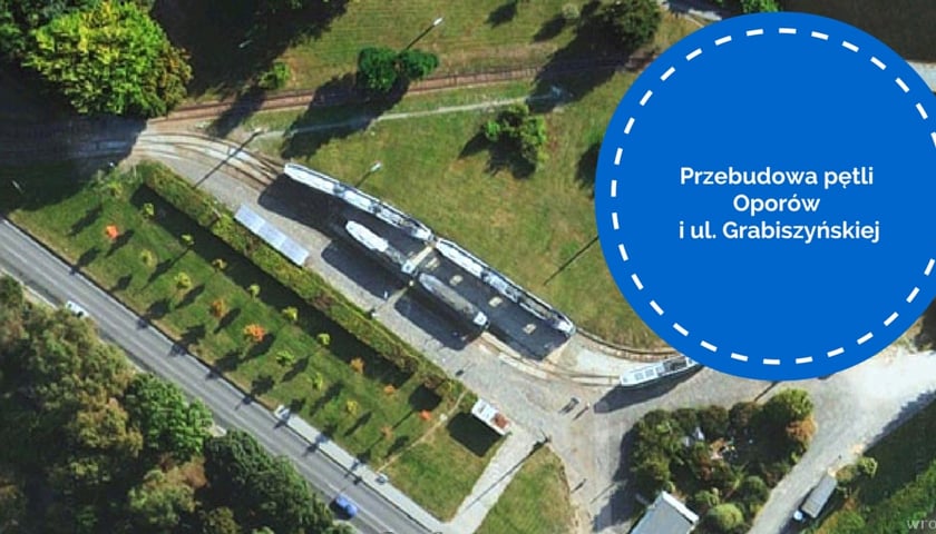 Przebudowa pętli Oporów – jak jeżdżą tramwaje?