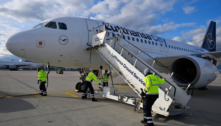 Odwołane loty Lufthansy z Wrocławia 10 kwietnia. Powodem strajk personelu pokładowego