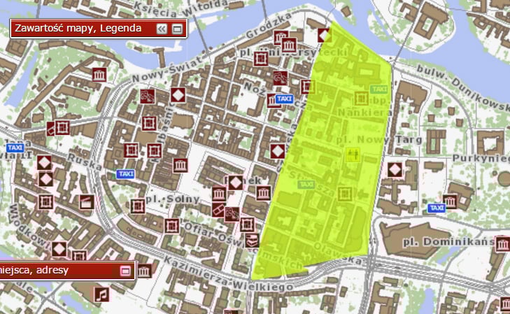 "Kontraruch" rowerowy w centrum Wrocławia