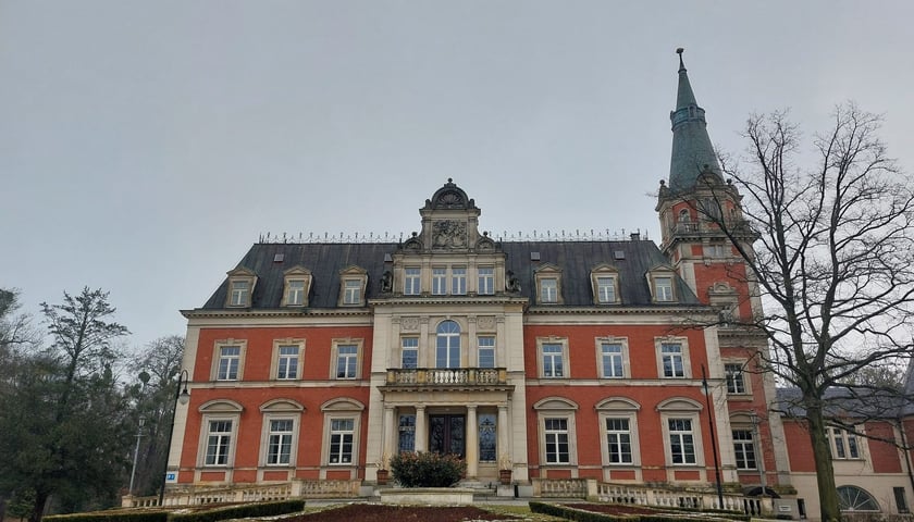 Pałac Kornów na osiedlu Pawłowice