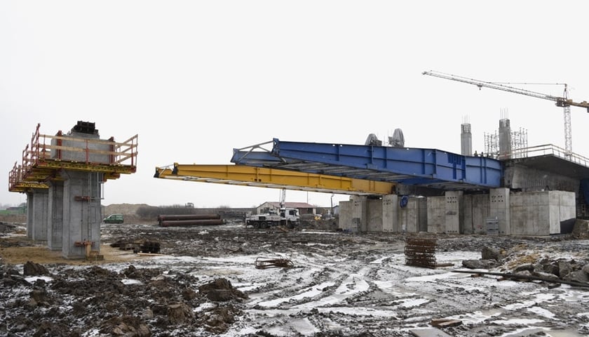 Droga S5 – ruszyła budowa nowego mostu na Widawie [ZDJĘCIA]