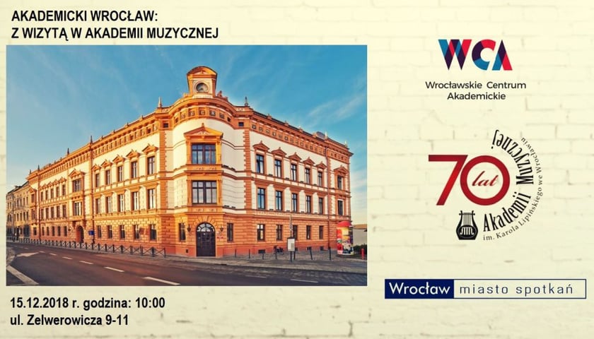Zapraszamy na kolejny spacer z serii Akademicki Wrocław: Z wizytą w Akademii Muzycznej!