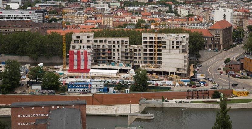 Budowa Bulwarów Książecych przy ul. Księcia Witolda we Wrocławiu