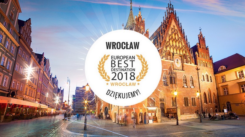 Wrocław z tytułem European Best Destination 2018!