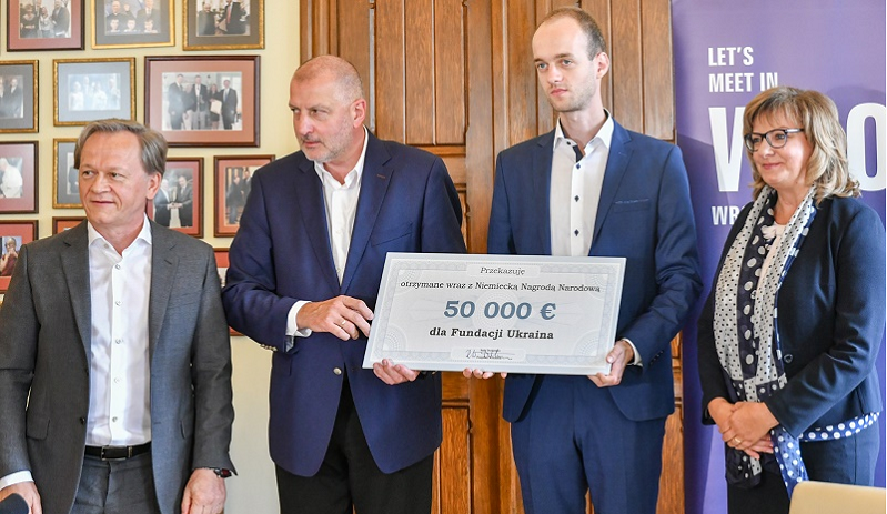 Fundacja Ukraina підготувала звіт про витрати з Німецької Національної Нагороди