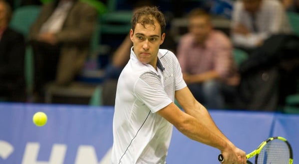 Jerzy Janowicz wygrywa we Wrocławiu
